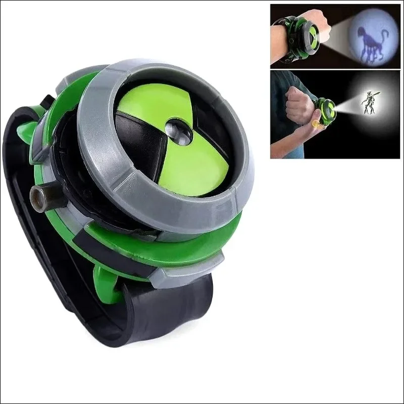 Ben10 Omnitrix Watch Япония Часы-проектор Часы Dai Фигурка Игрушка Стиль Кукла Модель