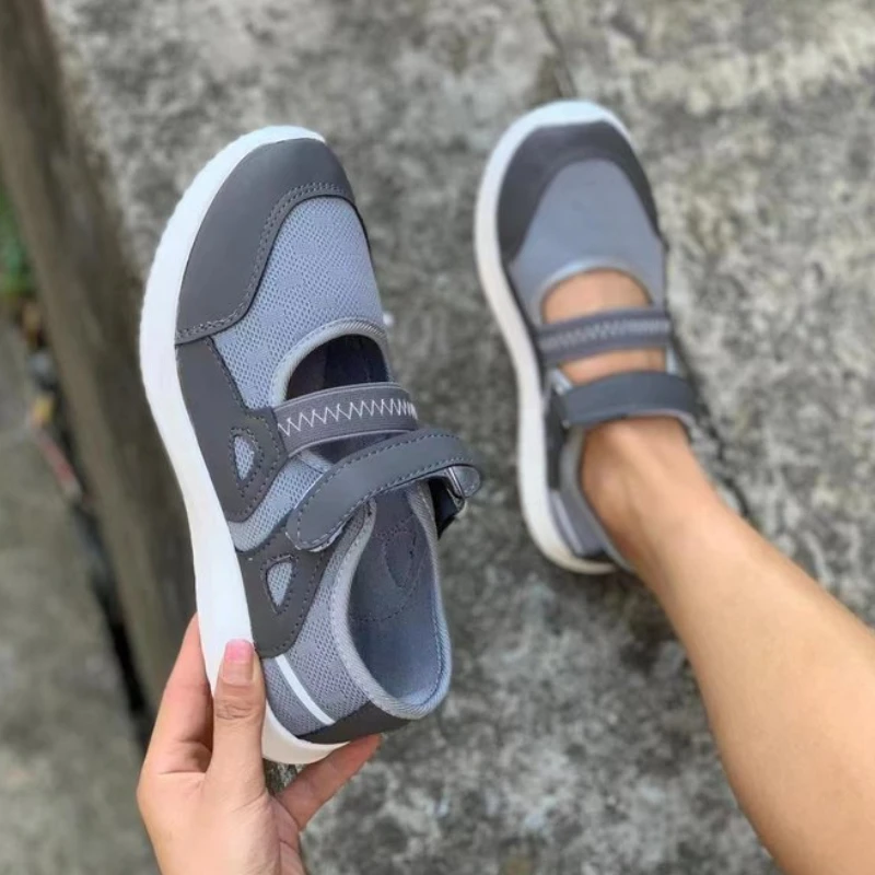 

Summer Flats Shoes for Women Casual Sports Shoes 2023 New Fashion Running Shoes Summer Breathable Sneakers Ladies Shoes on Sale