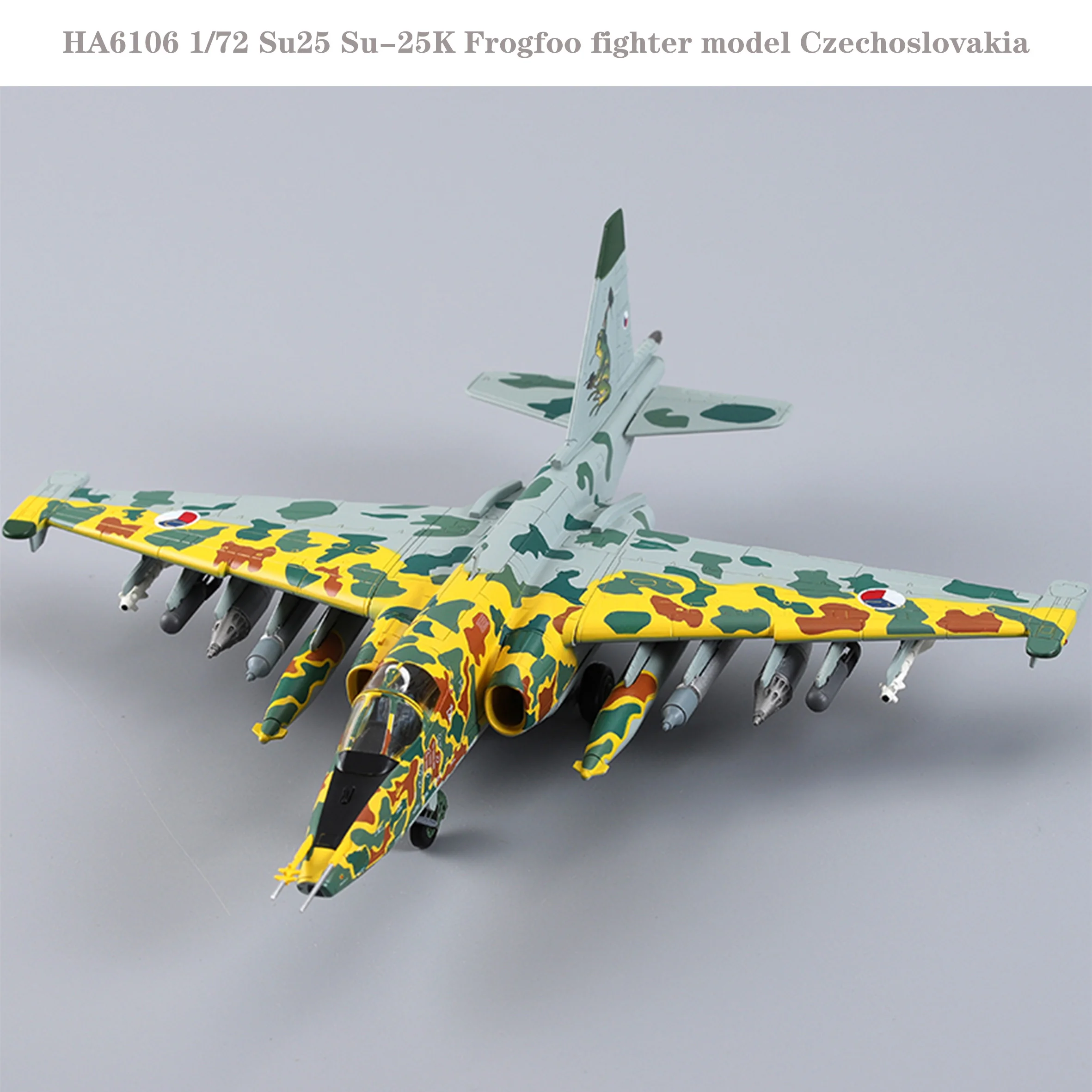 

Fine HA6106 1/72 Su25 Su-25K Frogfoo модель истребителя из чешского сплава готовая Коллекционная модель