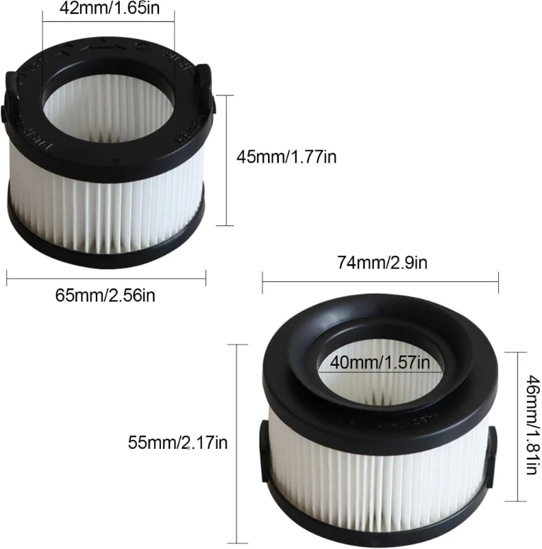 Пластиковый фильтр для пылесоса высокоэффективные сменные фильтры VortexIQ