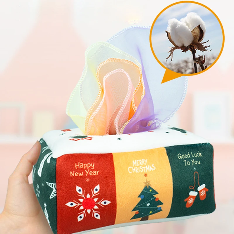 

Montessori Toys Magic Tissue Box Baby Games Hand Catch Toy Infant Early Learning Educational Development Baby Toys 0 12 Months