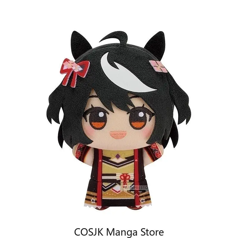 Фото Аниме-фигурка Uma Musume Pretty Derby Chibi Gurumi: хлопковый плюшевый брелок-подвеска, милая мягкая игрушка, коллекционный подарок для фанатов игры №2