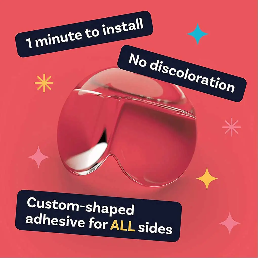 

10 Pieces Furniture Corner Protector Silicone Guard Safety Bumpers Cover