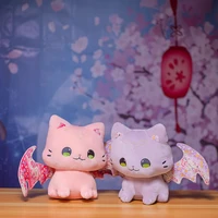 30cm cute cat plush toy creative bat wing cat doll oriental cherry soft stuffed animal kids birthday gift children girl toys