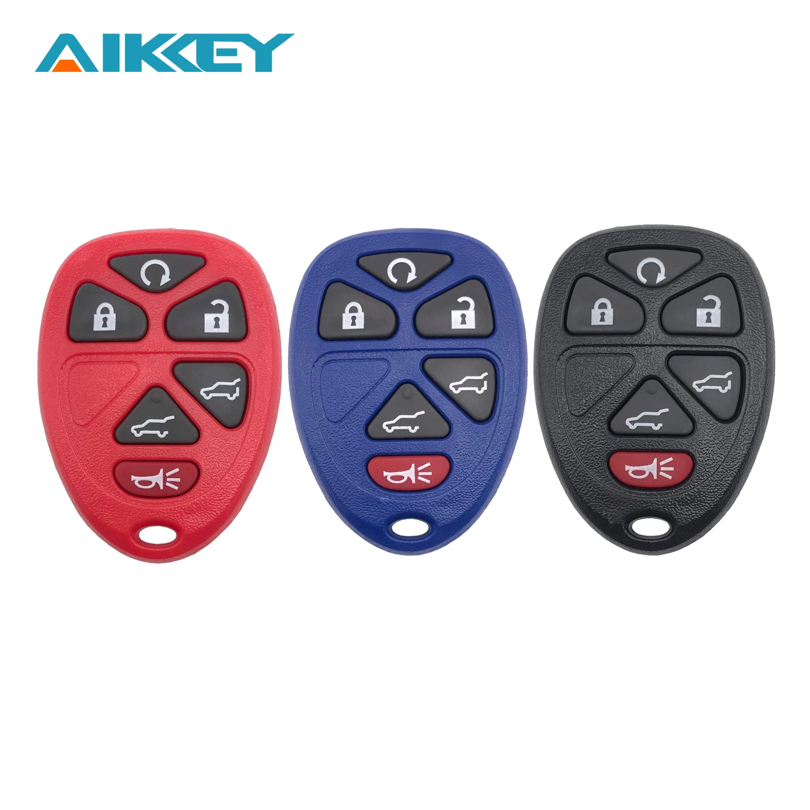 

OUC60270 For Buick 6 Buttons Remote Key Shell Key Cover NO Battery Holder for Chevrolet Cadillac GMC Saturn