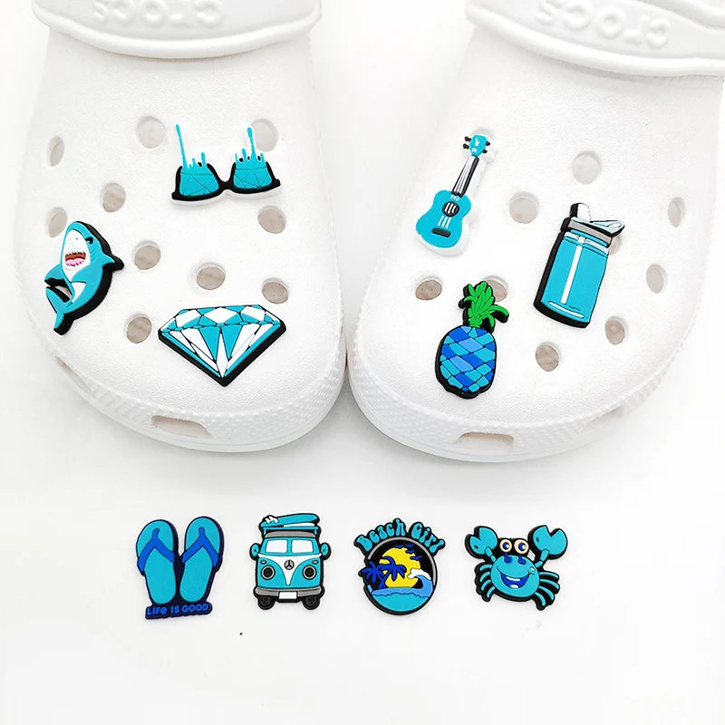 Shoes Charms for Clogs Cartoon Cute Sandals Accessories Kids Gift  Series PVC Jibz DIY Sneakers Decoration Kids X-mas Party Gift