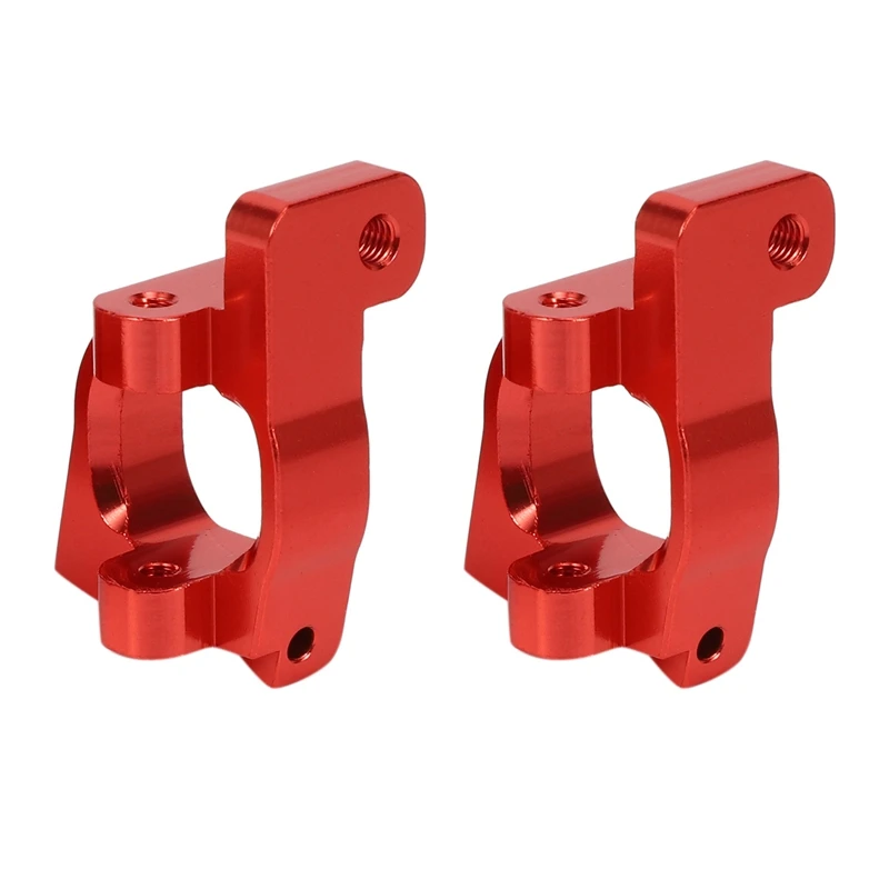 

2PCS Front C Hub Carrier Base C Alloy Aluminum For Rc Hobby Model Car Wltoys 144001 1/14 Lc Racing Full Series Front Hub Carrier