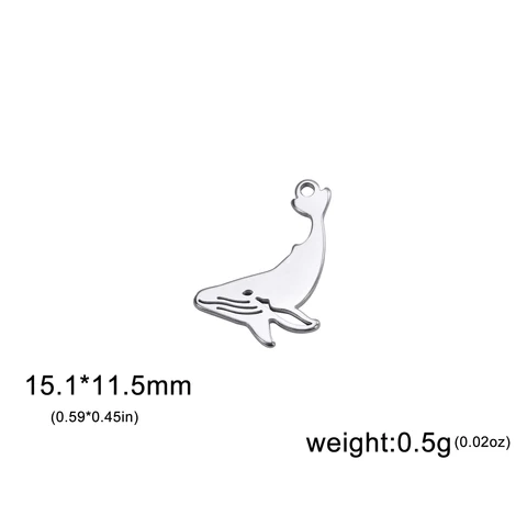 EUEAVAN Кулоны из нержавеющей стали 5 шт.