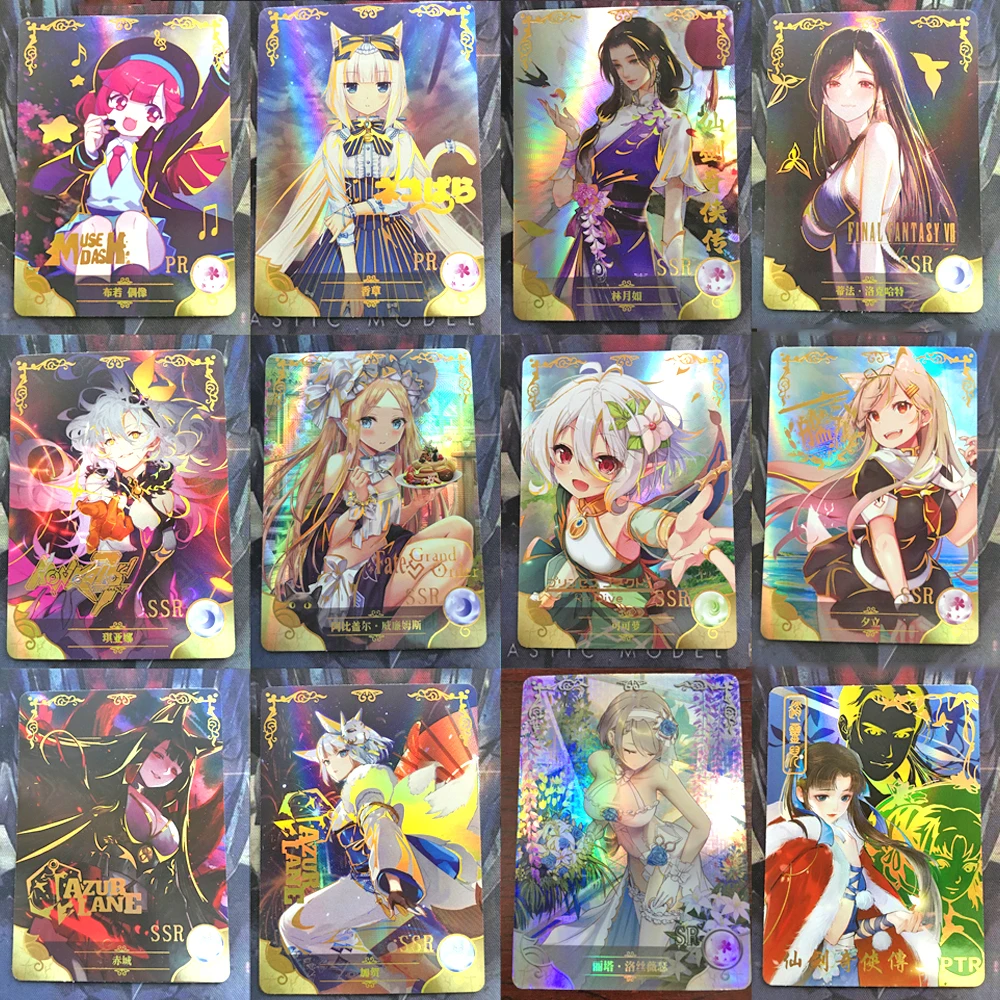 2022 Goddess Story Anime Game Rare Cards Collection Card Game Collectibles Children's Birthday Gift Game Card Toy Gift