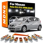 MDNG светодиодная интерьерная с Canbus Купол Карта багажник светильник комплект для Nissan Note E11 E12 2006-2016 2017 2018 2019 светодиодные лампы автомобильные аксессуары