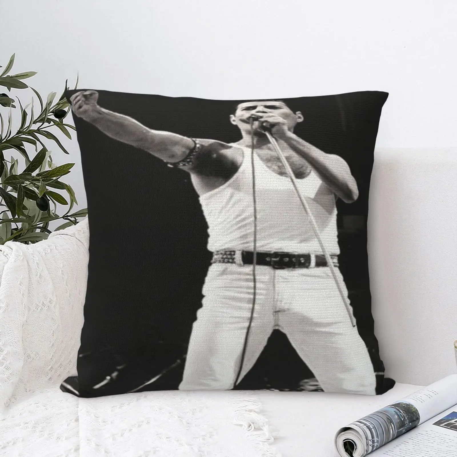 

Freddie Mercury 8 чехол для подушки аниме чехол для подушки на молнии Аниме подушки наволочки для подушки винтажный диван для спальни