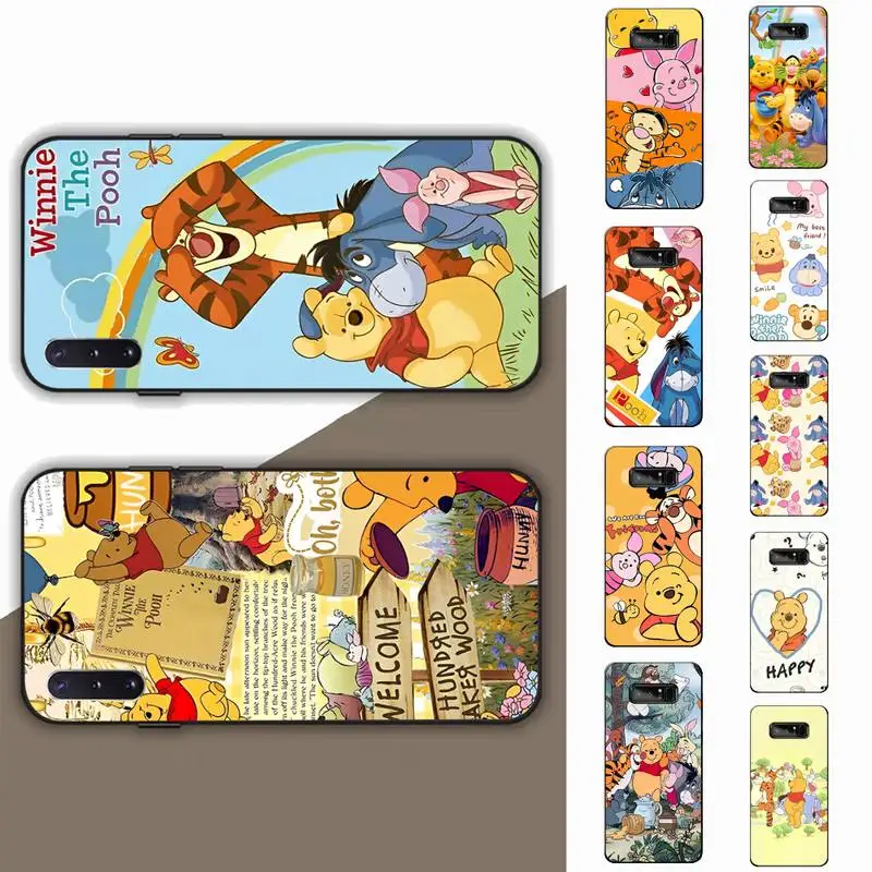 

W-Winnie The P-Pooh Cute Phone Case For Samsung Note 8 9 10 20 pro plus lite M 10 11 20 30 21 31 51 A 21 22 42 02 03