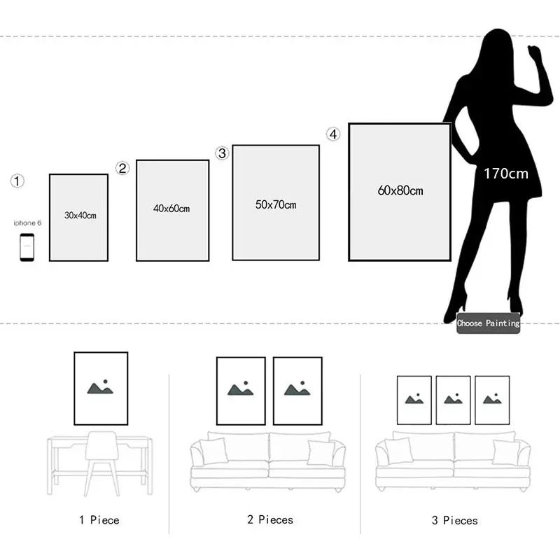 Disney мультфильм Микки Маус принцесса Ститч Картина на холсте постеры и принты