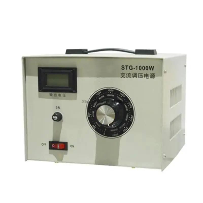STG-1000W однофазный регулятор напряжения переменного тока источник питания с