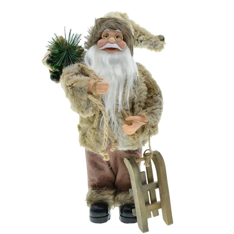 

Christmas Santa Claus Figurine Decoration Santa Figurine Ornament Xmas Decor Christmas Standing Figurine Ornaments For Tabletop
