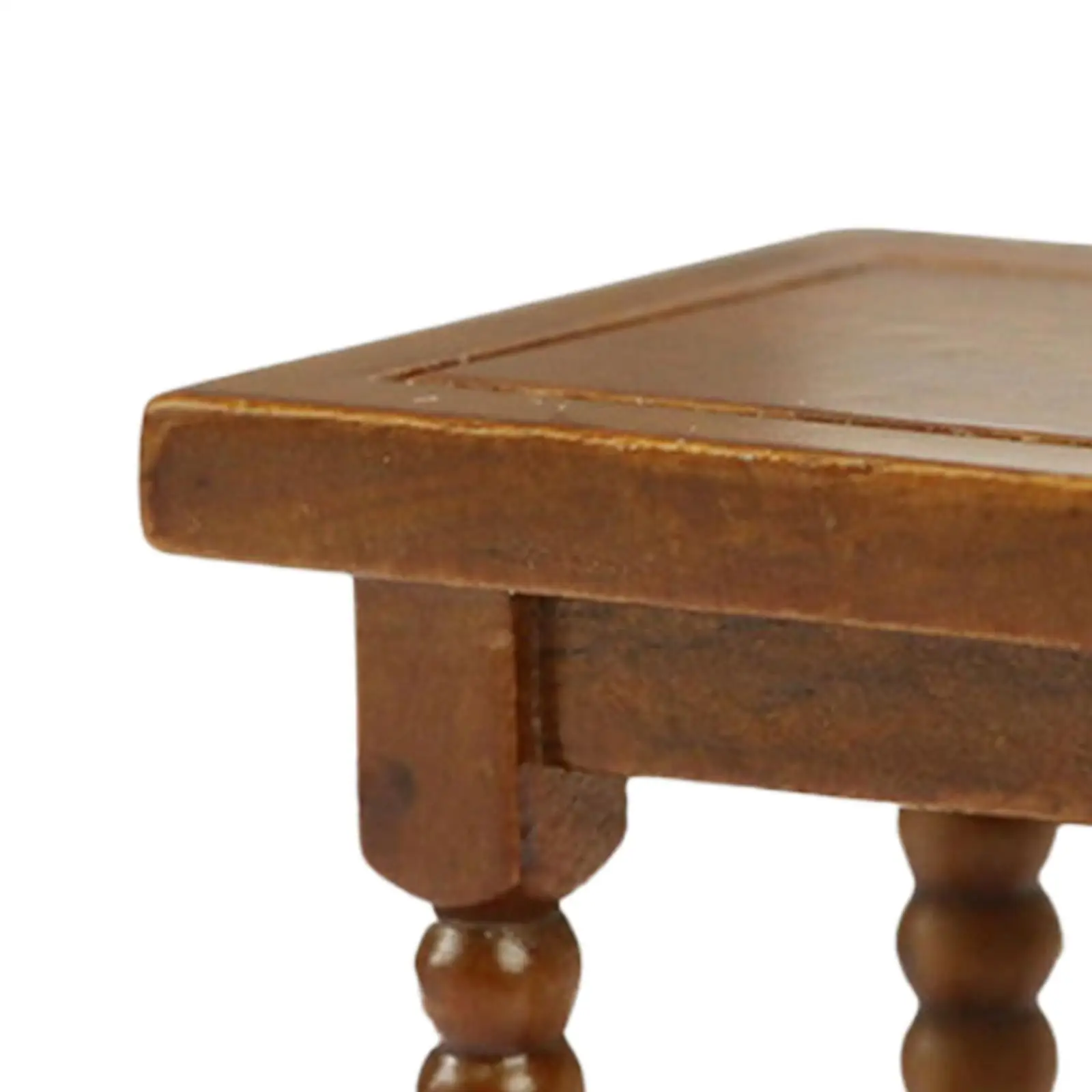 

Wooden Side Table Scenery Supplies Furniture Mini 1 12 Scale Oranments