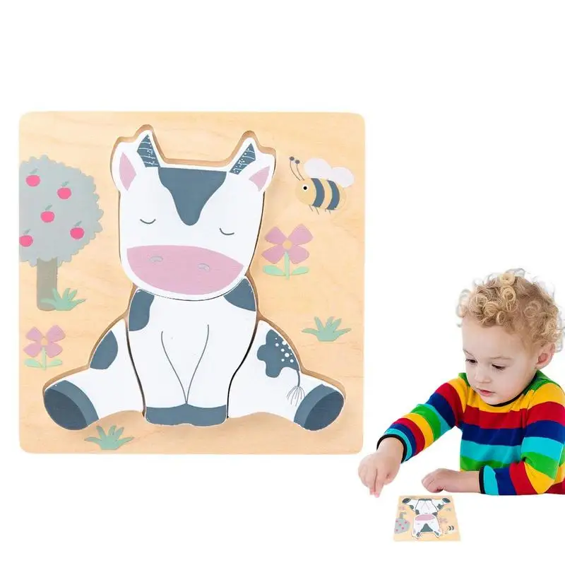 

KidsSensory Puzzle Toy Educational Toys Animal Puzzles Sensory Playset Montessori Toys Developmental Toys Jigsaw Puzzles