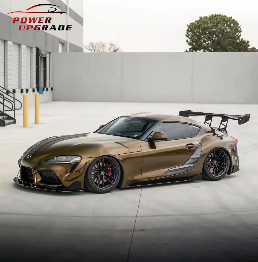 Для Toyota Gr Supra A90 A91 Mk5 Trd Style Дверная доска из углеродного волокна Боковое крыло