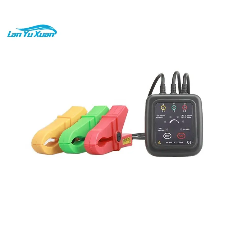 

ETCR1000D 3 Phase Sequence Meter Rotation Indicator Tester