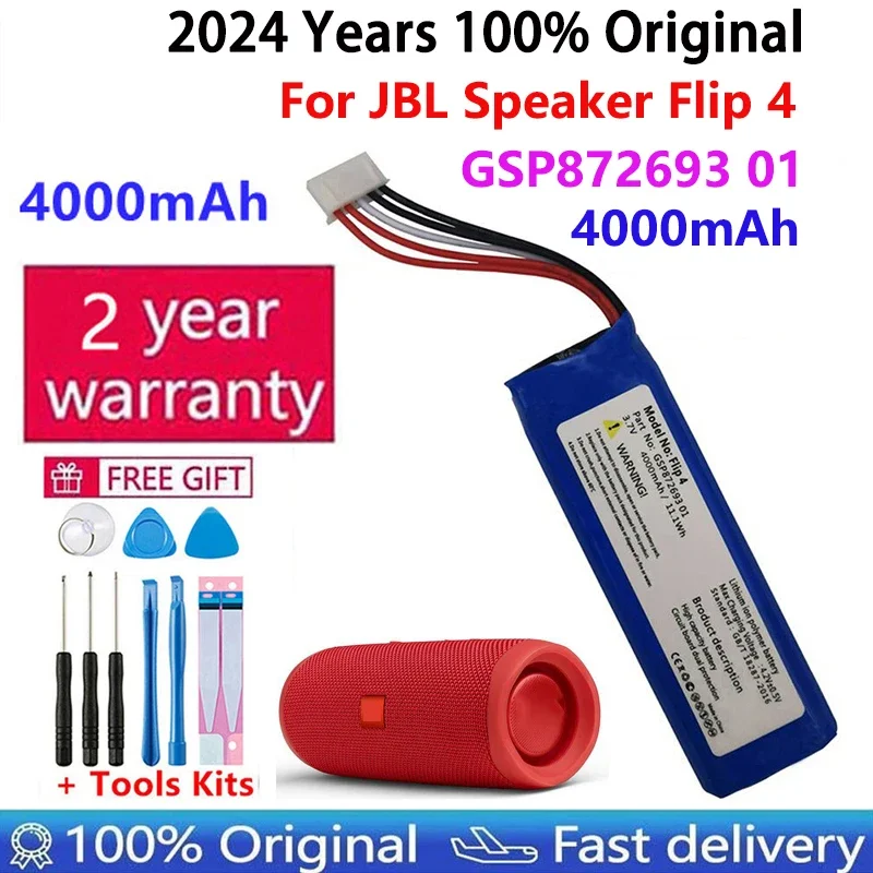 Оригинальный динамик новый аккумулятор для JBL Flip Clip Pulse Xtreme Boombox Charge 1 2 3 4 5 6 Flip5 Flip6