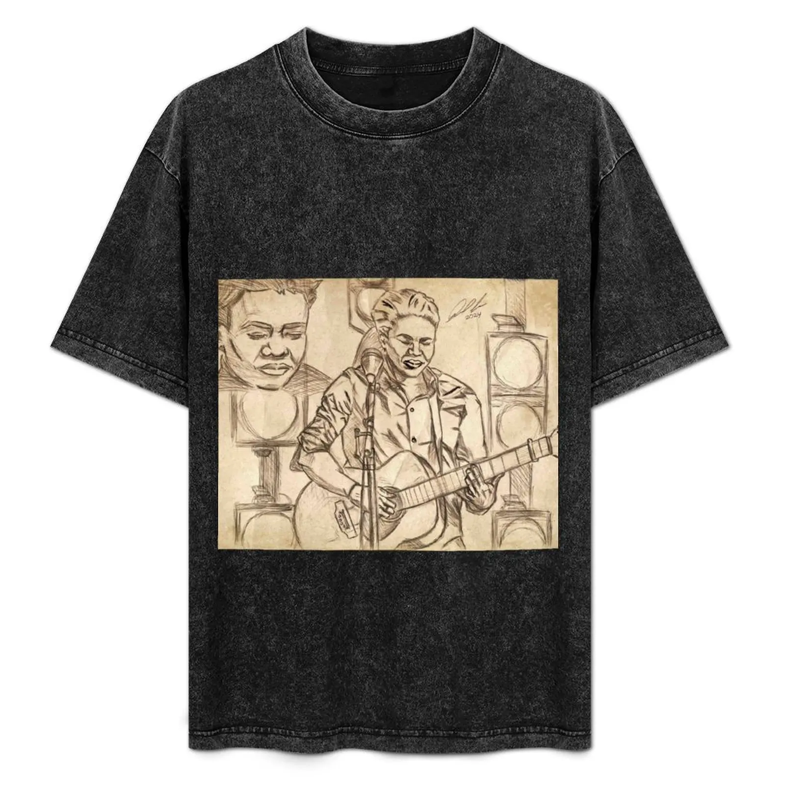 Футболки с рисунком Трейси Чапман: Затем и сейчас футболки летняя одежда для