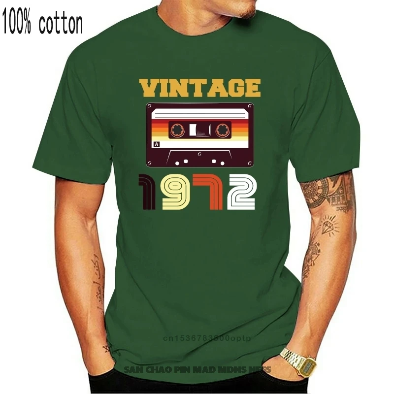 

1972 Vintage Retro T-Shirt Birthday T-Shirt