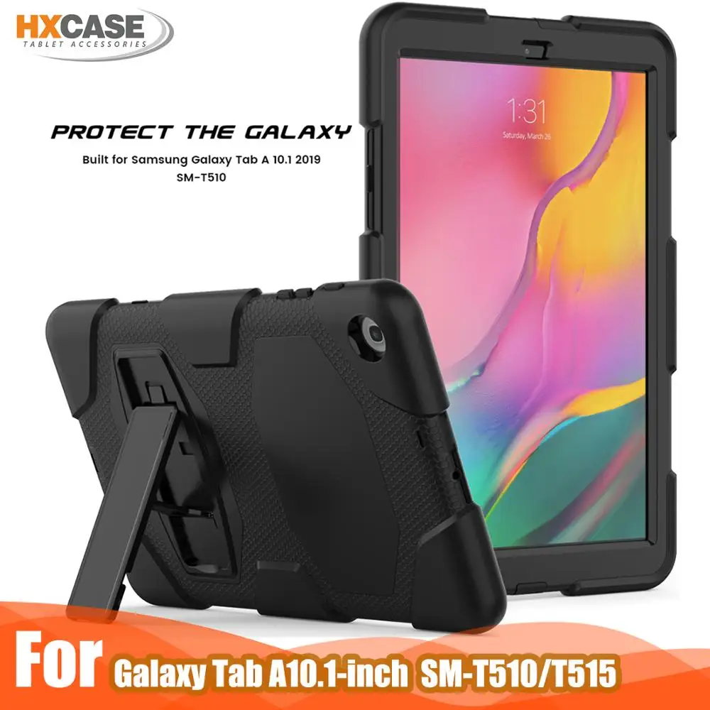 

Built-in kickstand tablet case For samsung galaxy tab a 10.1 t510 t515 2019 case