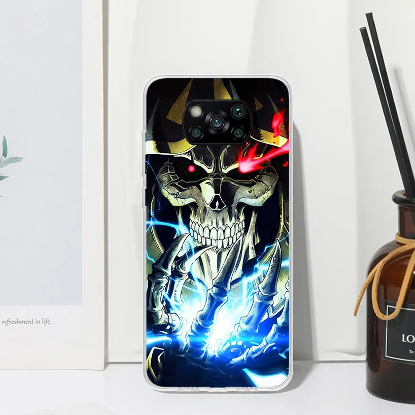 Фото Чехол для телефона Overlord Anime для Xiaomi Poco X7 X6 X5 X4 X3 Nfc F7 Ultra F6 F5 Pro F4 Gt F3 M6 M5S M4 M3 Art Fundas Back Cover Poco №3