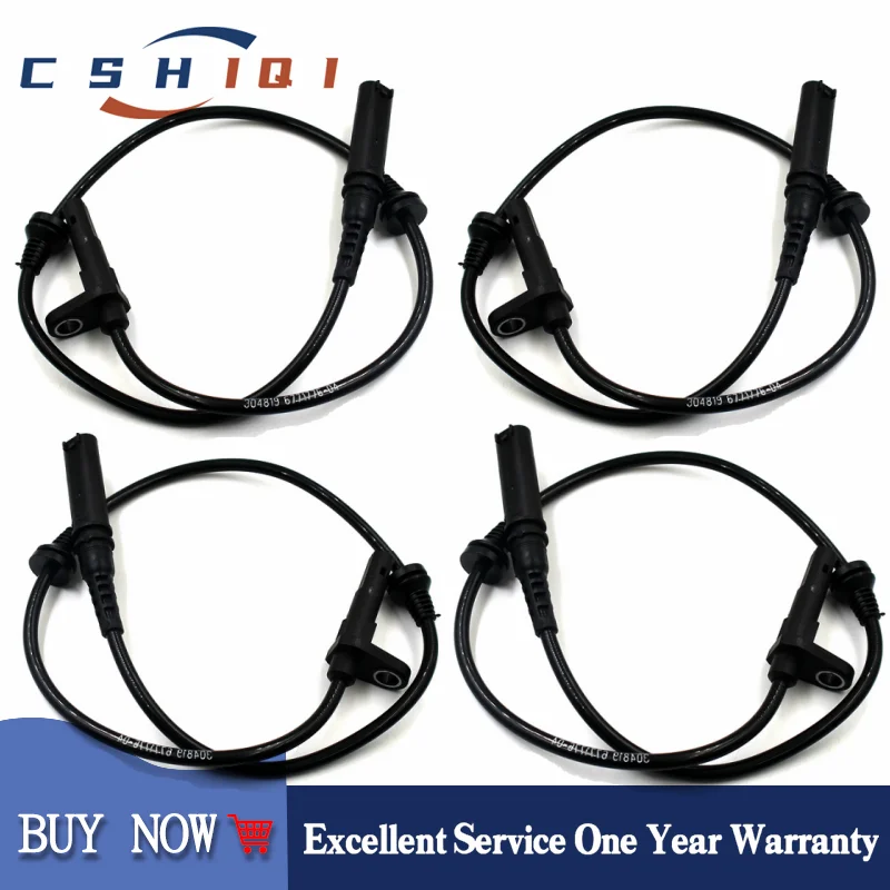 

4 шт. передний/задний левый правый датчик скорости колеса ABS для BMW X5 E70 F15 F85 и BMW X6 E71 E72 F16 F86 34526771776 34526771777