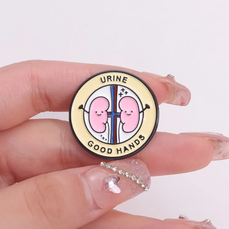 Эмалированные булавки для врача и медсестры органы сердца легкие креативный