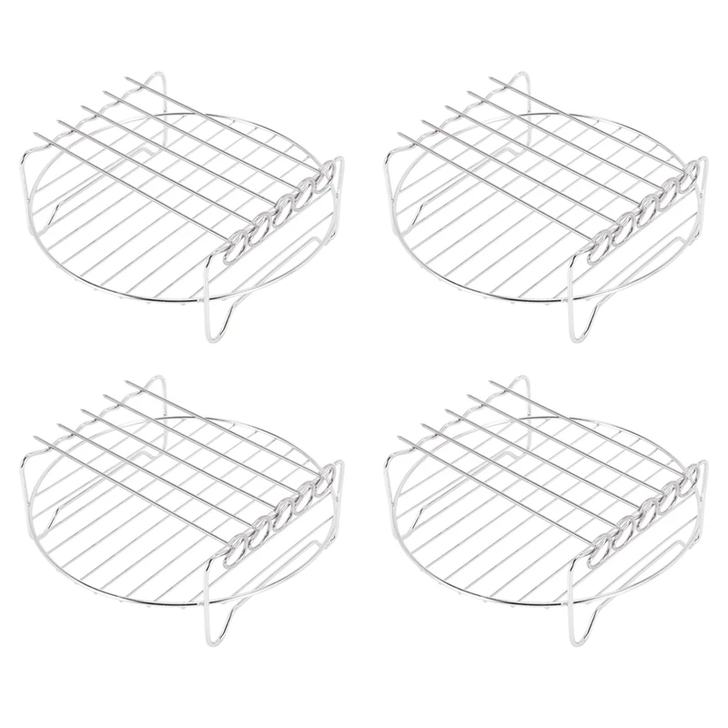 

Аксессуары для фритюрницы-набор из 4 сушилок для фритюрницы, многофункциональная двухслойная стойка со шпажком, совместима с XL Power