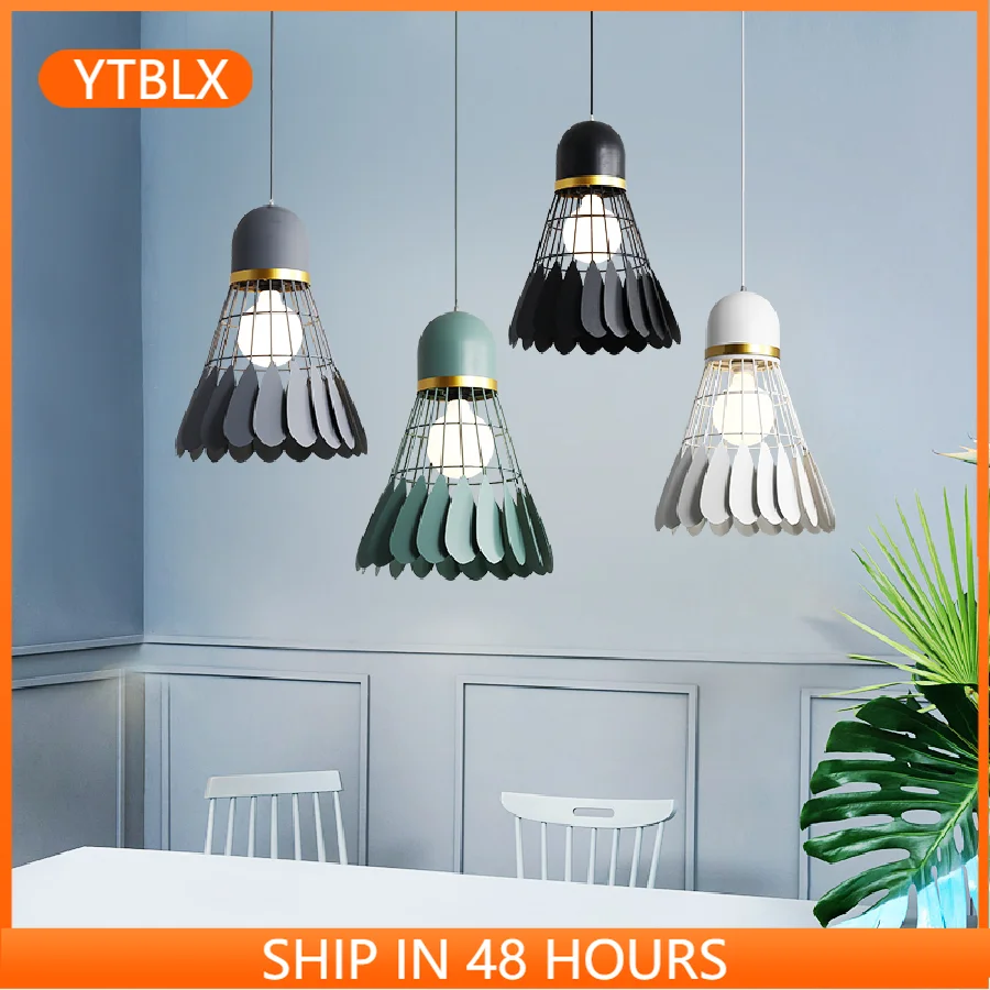 

Badminton chandelier Minimalist modern Scandinavian Chandelier restaurant lamp dining lamp personality bar Kitchen pendant lamp