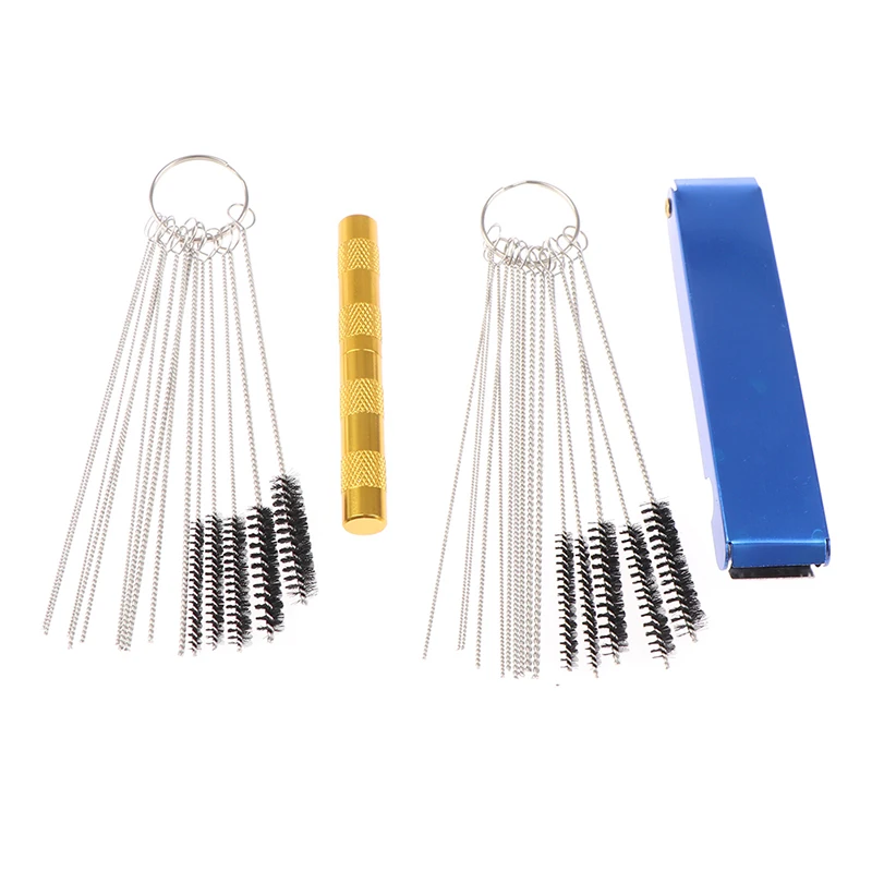 

1/3/5/11/16pcs/set Airbrush Spray Gun Nozzle Cleaning Kit Needle & Brush Set Repair Tool