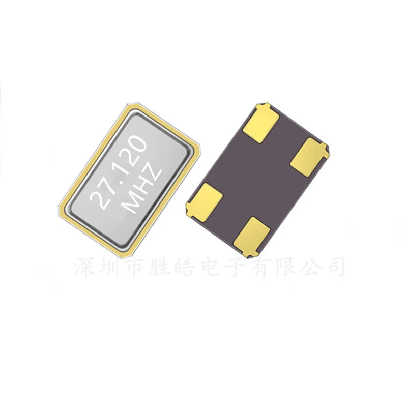 

(10PCS) SMD 5032 27.12MHZ Passive Crystal Oscillator 4P
