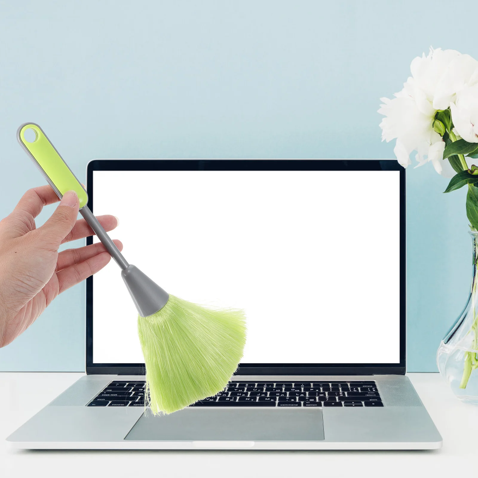 

2 Pcs Duster Cleaning Table Broom Car Brushes Microfiber Blinds Sewing Machine Dedusting Keyboard Collector