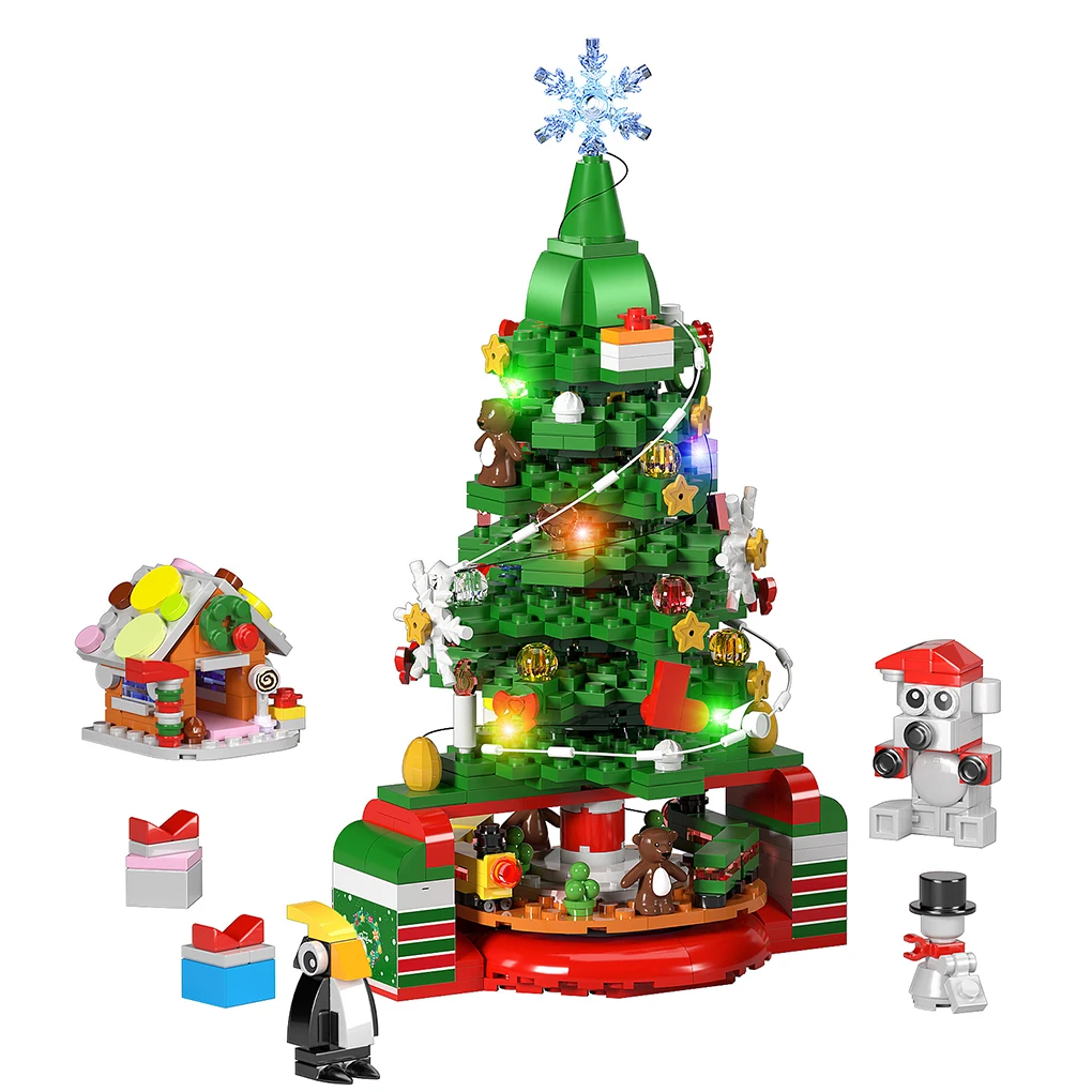 

Building Block For Kids Spark Creativity And Imagination Christmas Tree Building Toy Set Easy