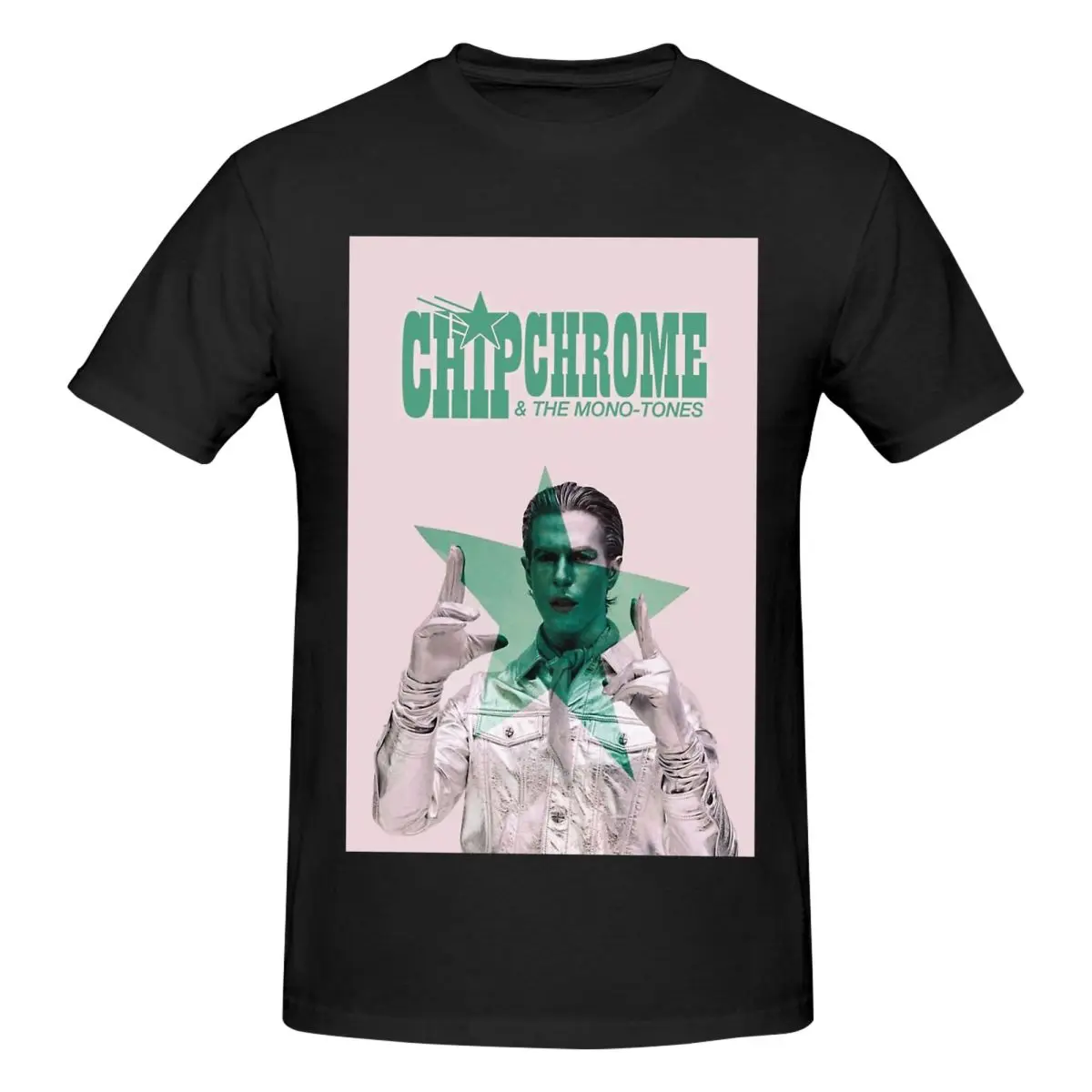 y chromowane t-shirty męskie z czystej bawełny nowość wycięcie pod szyją NBHD sąsiedhood koszulki odzież krótkim rękawem grafika