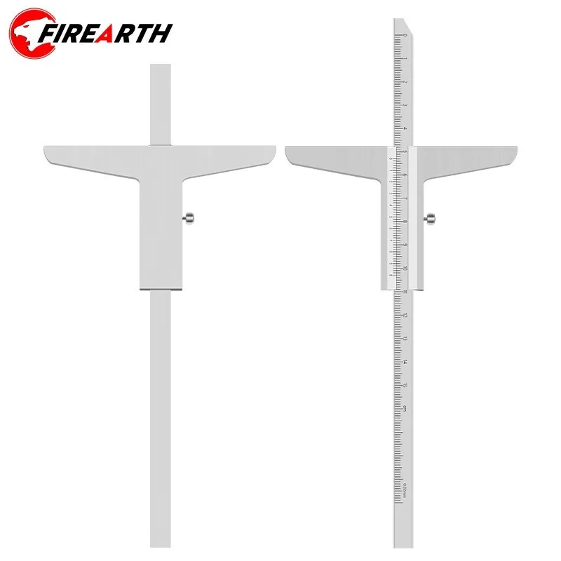 

Depth Vernier Caliper Fit for 0-150/200/300mm 0.02mm Gauge Stainless Steel Micrometer Metric Gauge Measuring Instruments
