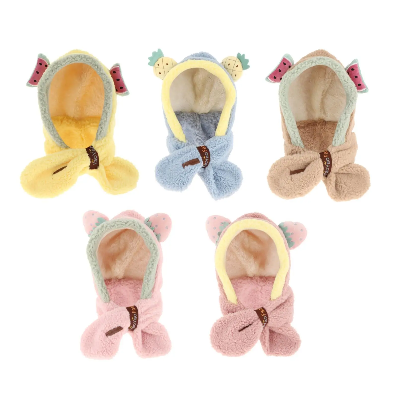 

Hat Scarf Ear Baby Winter Hat Scarf Set for Baby Photography