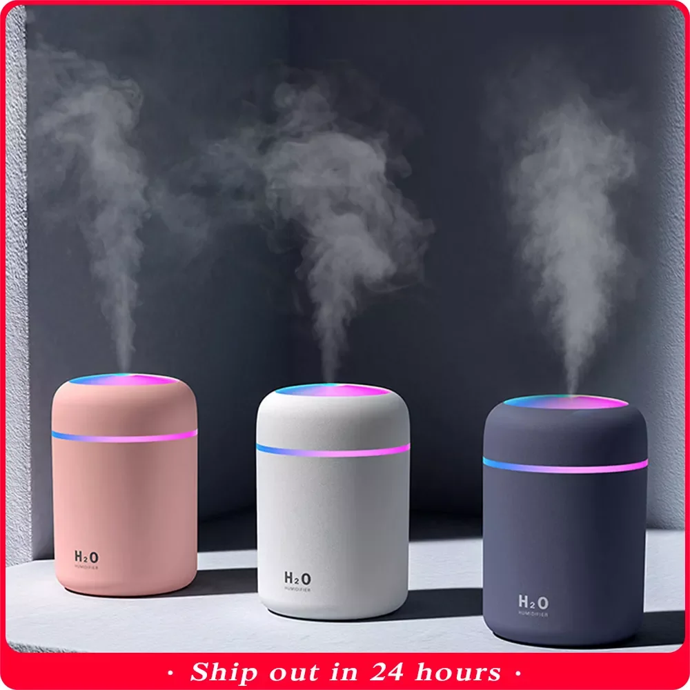 

Air Freshener LED Air Humidifier Diffuser Air Humidifier Aromatherapy Aroma Fragrance Auto Interior perfume Accessories