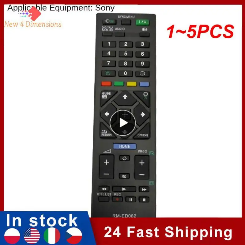 1 ~ 5 шт., новый пульт дистанционного управления для Sony RM ED062, ЖК-дисплей