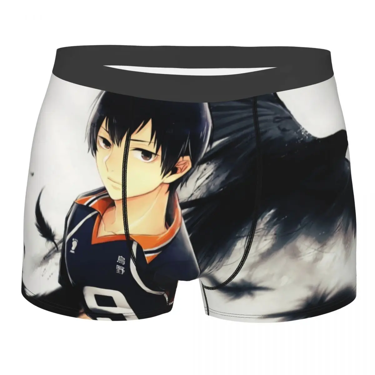 

Cool Boy мужские боксеры Haikyuu аниме дышащее забавное нижнее белье высококачественные шорты с принтом подарки на день рождения