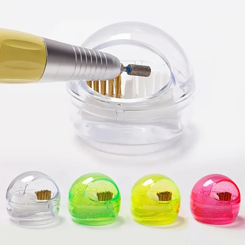 Сверла для ногтей коробка чистки щеток электрических маникюрных машин сверла