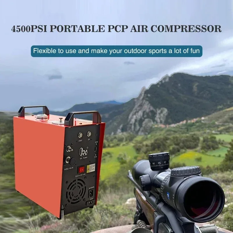 Портативный поршневой компрессор GX-E-CS4-I12V110V220V, 400 бар, с системой отделения масла и воды, высоконапорный компрессор (art.: 3920dafff9502) - 3920dafff9502