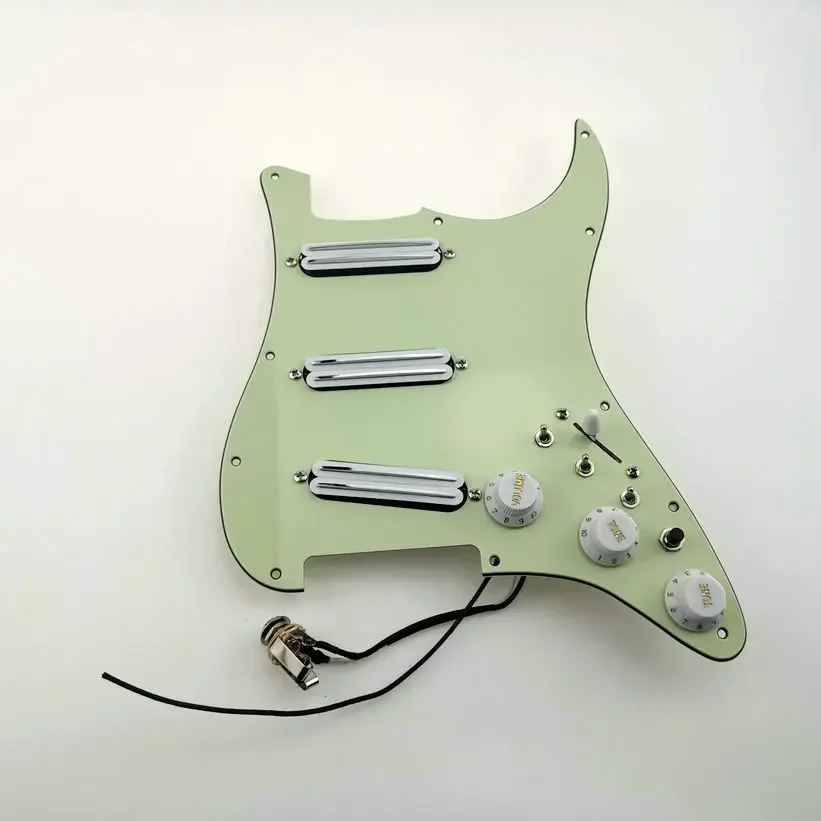 Предварительно загруженный ST Pickguard с SSS одиночной катушкой набор пикапов