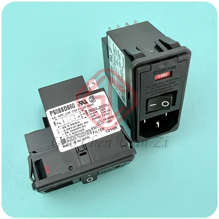 

PS0SSDS60 Filter 6A 120/250VAC TE/CORCOM