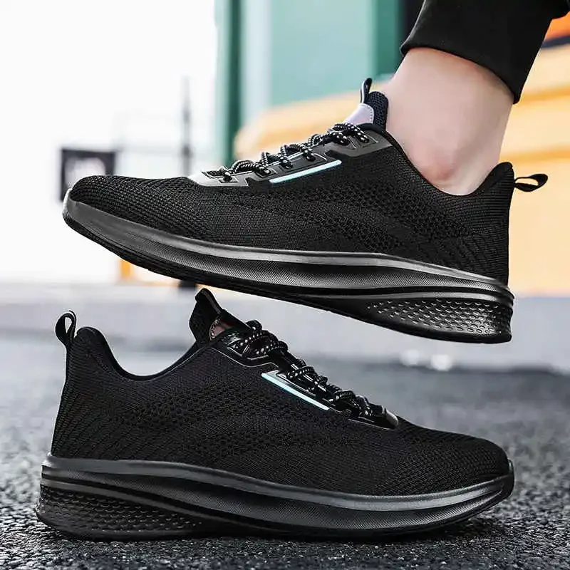 

Кроссовки мужские спортивные с массивной подошвой, вязаная спортивная обувь, желтые брендовые, для скейтборда, тенниса, бега