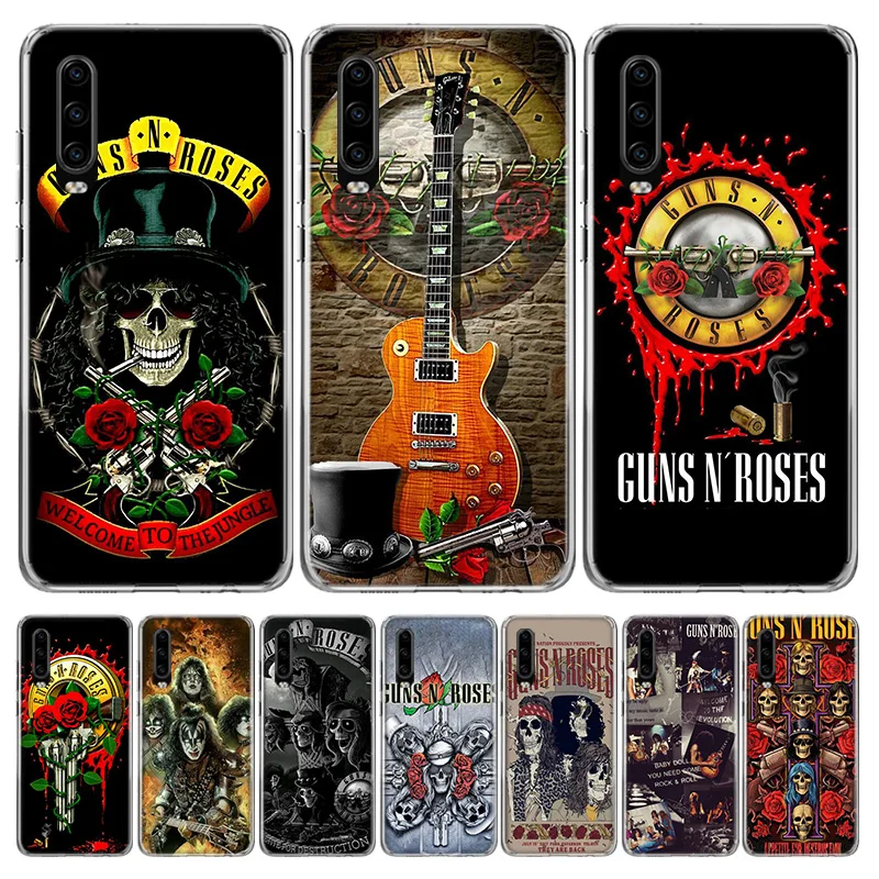 Чехол Guns N Roses Good Time для телефона Huawei P30 Lite P40 P20 P10 Mate 10 20 Pro P Smart Z 2019 Y5 Y6 Y7 Y9S