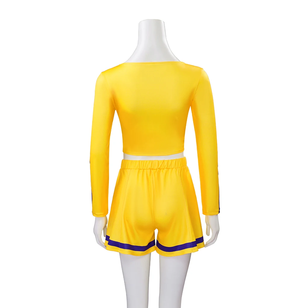Униформа черлидинга Баффи — истребительница вампиров женские желтые топы юбки