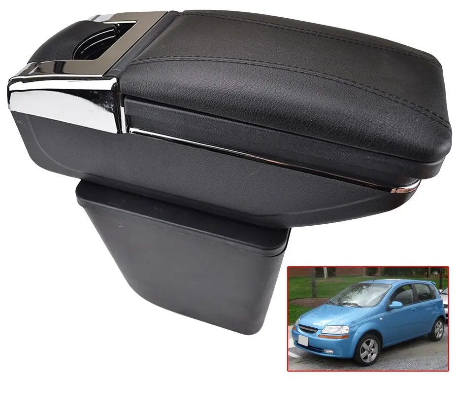 

Armrest Arm Rest Support Tray Car Centre Center Console Storage Box For Chevrolet Aveo 2002-2011 T250 Holden TK Barina 2006-2010